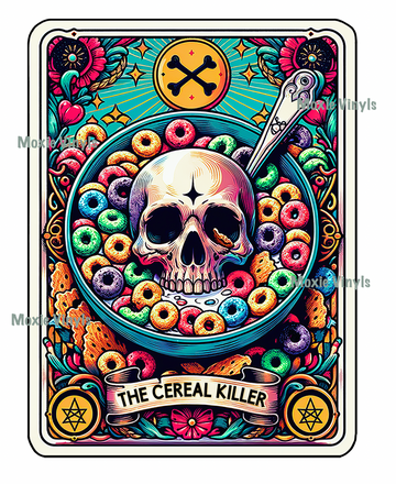 Tarot The Cereal Killer UV DTF