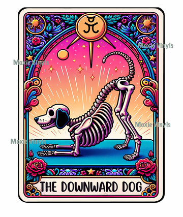Tarot The Downward Dog UV DTF