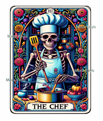 Tarot The Chef UV DTF