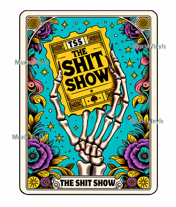 Tarot The Shit Show UV DTF