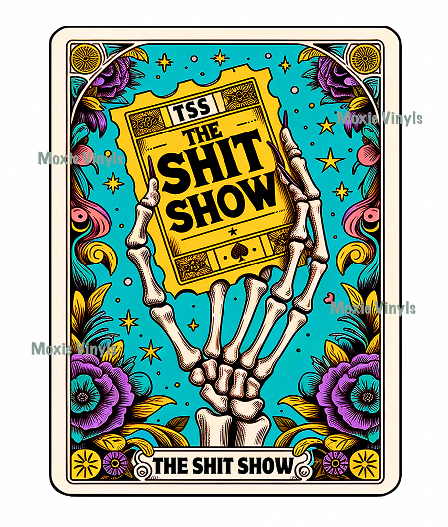 Tarot The Shit Show UV DTF