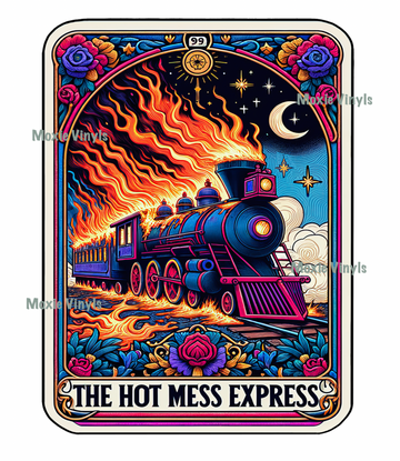 Tarot The Hot Mess Express UV DTF