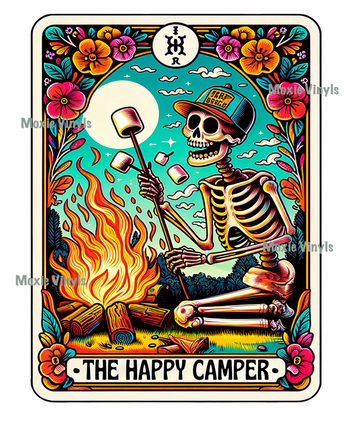 Tarot The Happy Camper UV DTF