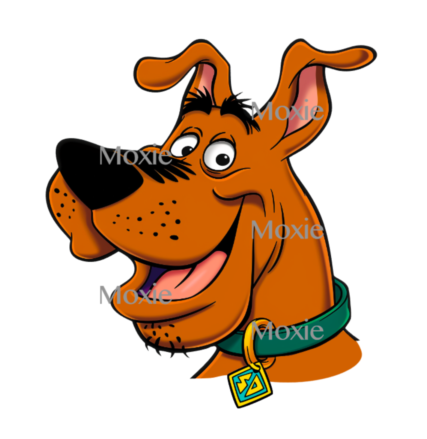 Scooby Doo Decal And Acrylic Blank Combo Moxie Vinyls 