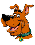 Scooby Doo Decal & Acrylic Blank COMBO