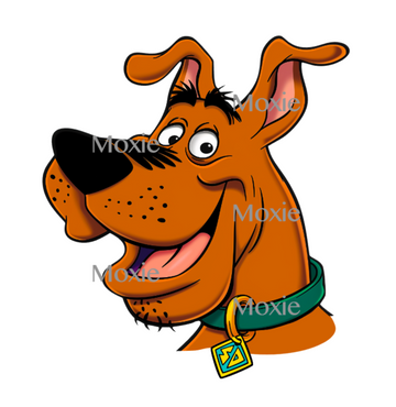 Scooby Doo Decal & Acrylic Blank COMBO