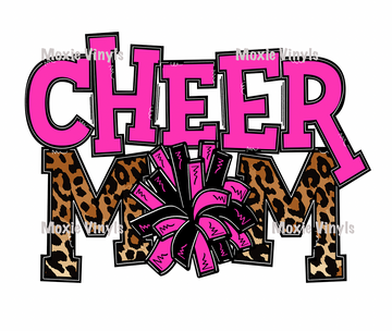 Cheer Mom Pink UV DTF