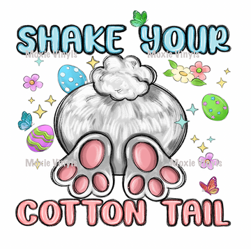 Shake Your Cottontail UV DTF