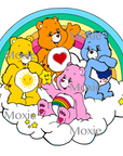 Care Bears Cloud Decal & Acrylic Blank COMBO