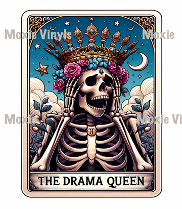 Tarot The Drama Queen UV DTF