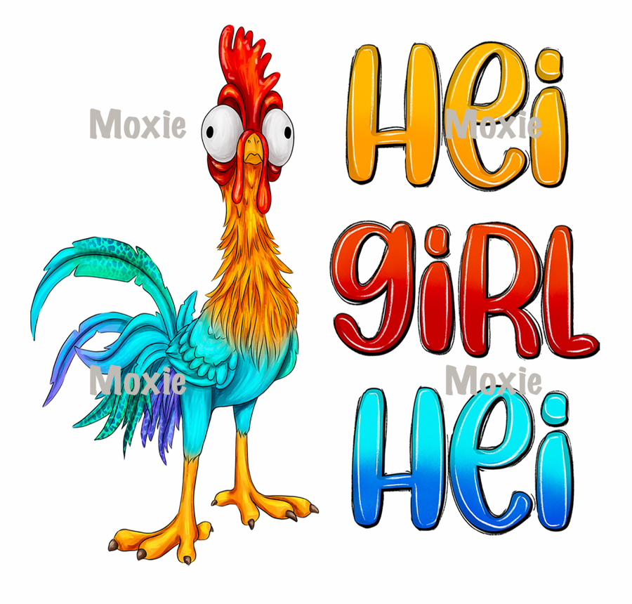 Hei Girl Hei UV DTF