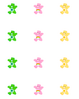Care Bears Pen Elements UV DTF
