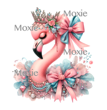 Glamour flamingo Acrylic blanks