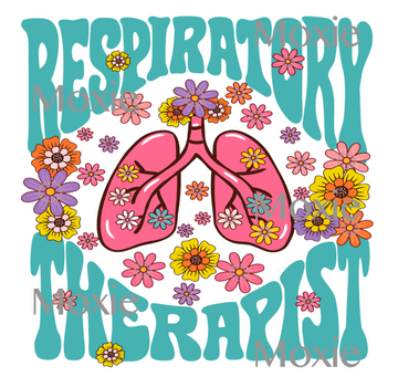 Respiratory Therapist Retro UV DTF Decal