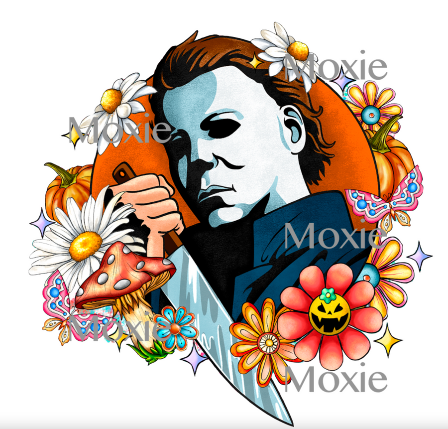 Michael Flowers UV DTF Decal