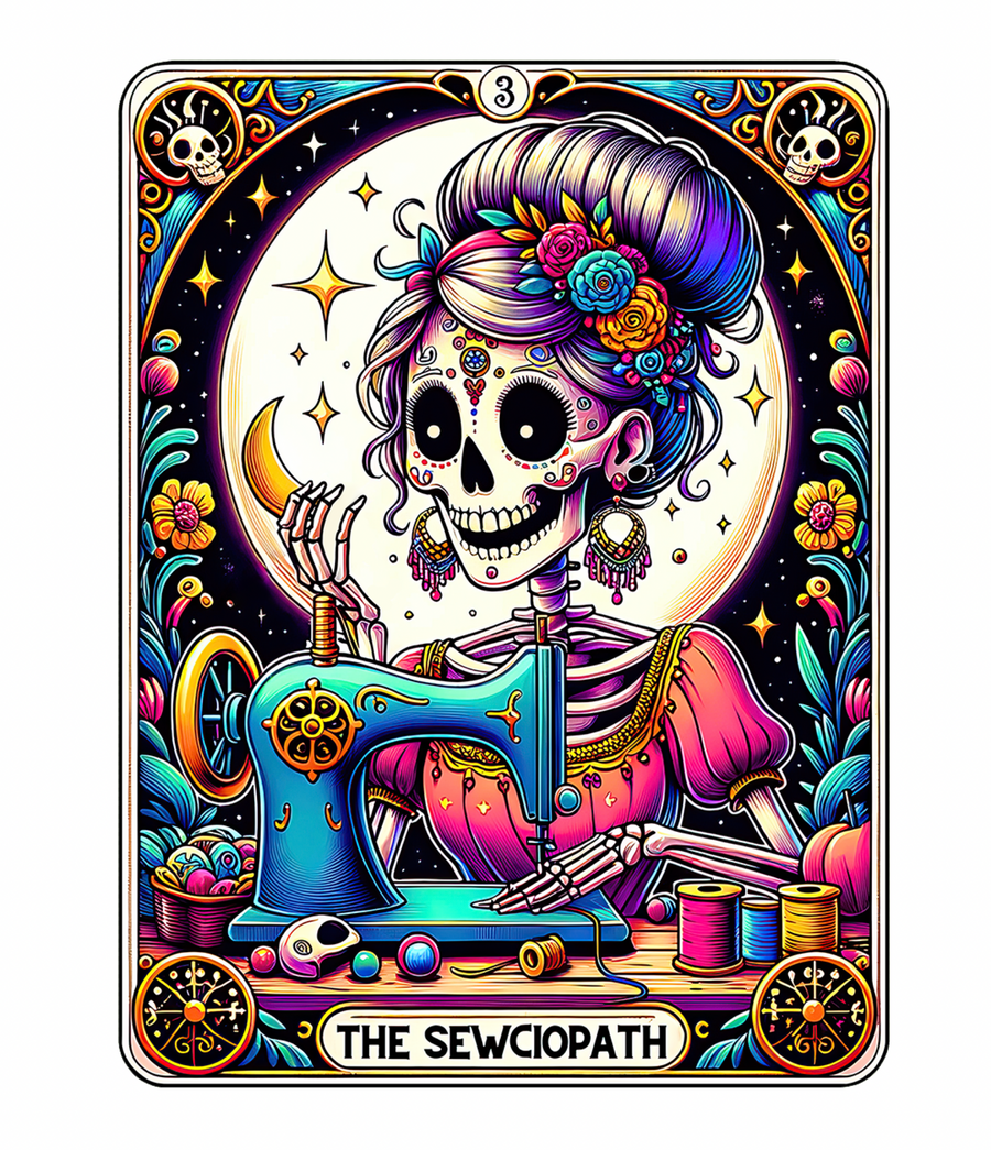 Tarot The Sewciopath UV DTF