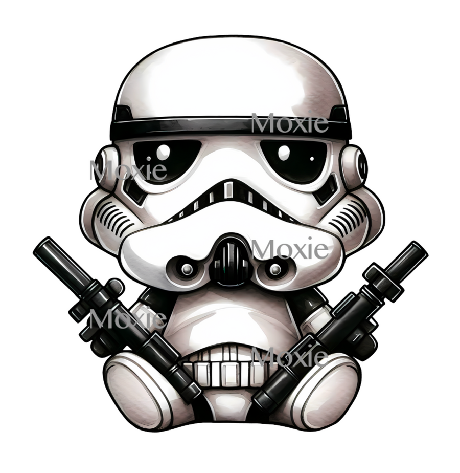 StormTrooper Decal & Acrylic Blank COMBO