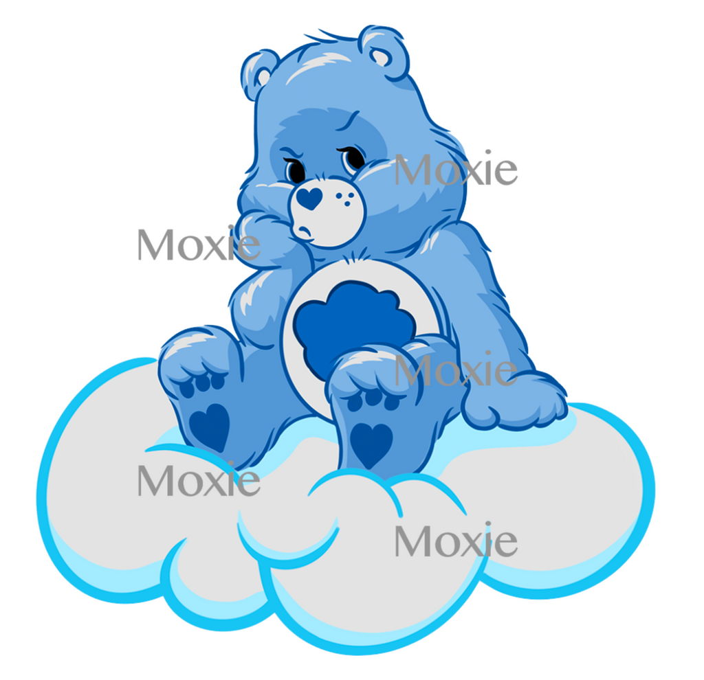 Grumpy Bear Decal & Acrylic Blank COMBO – Moxie Vinyls