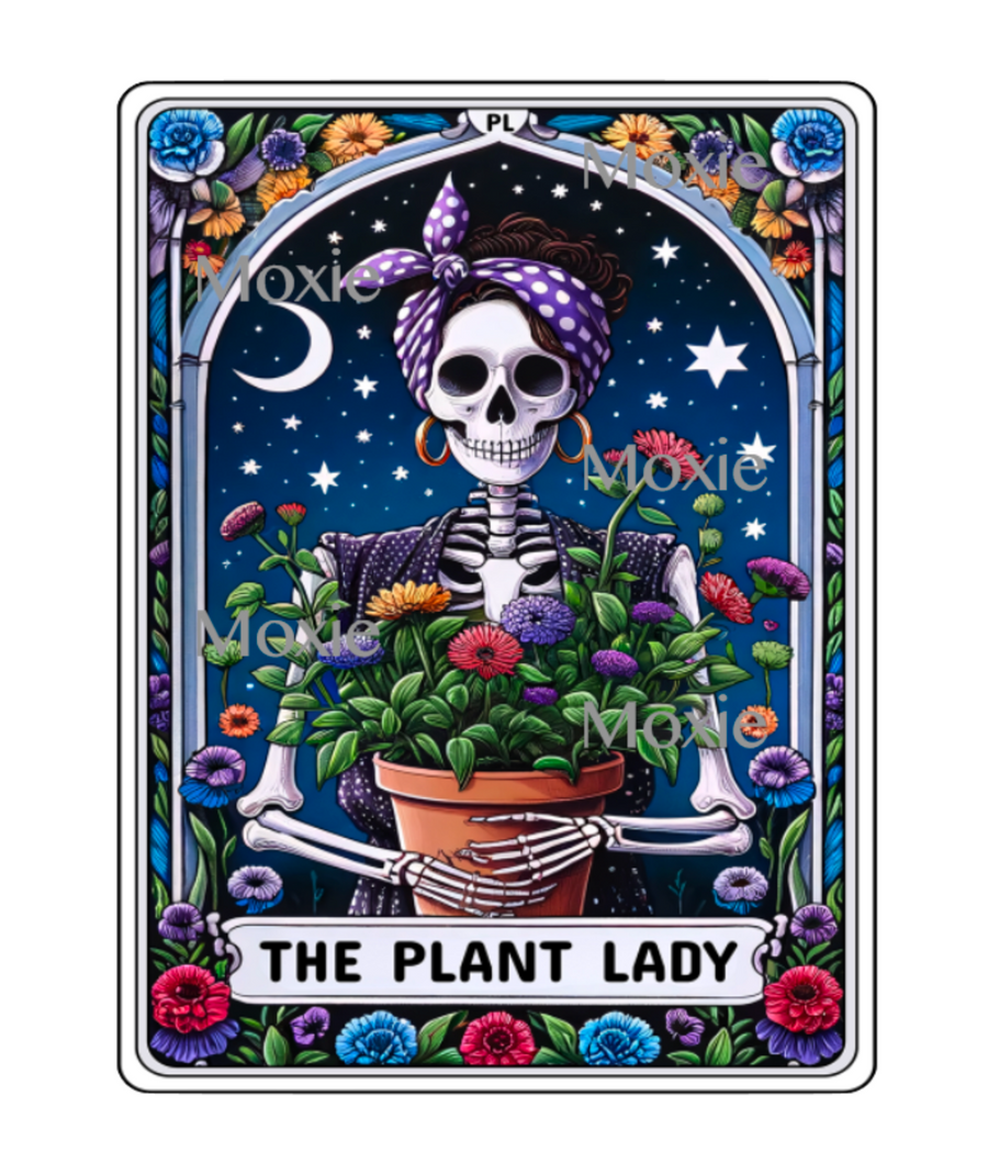 Tarot The Plant Lady UV DTF