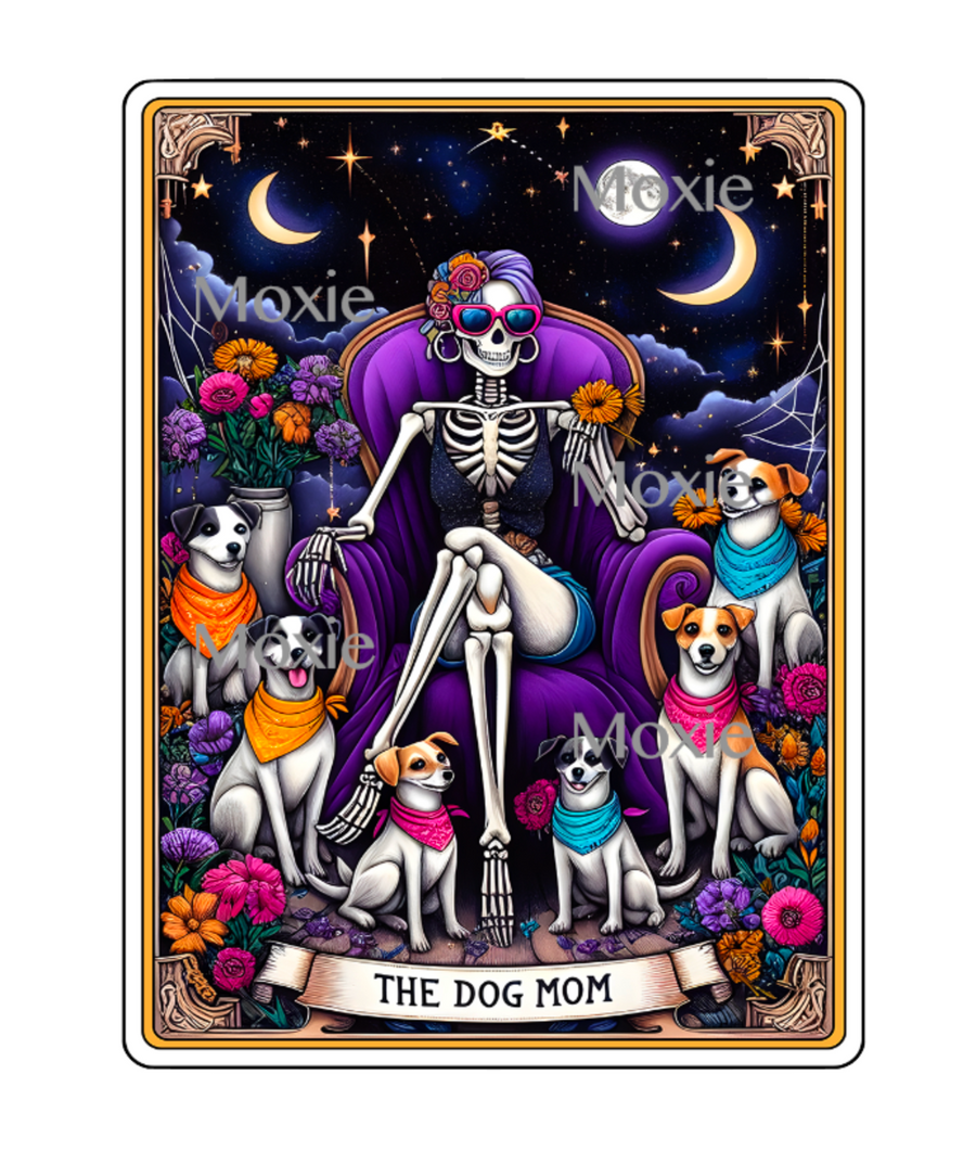 Tarot The Dog Mom UV DTF