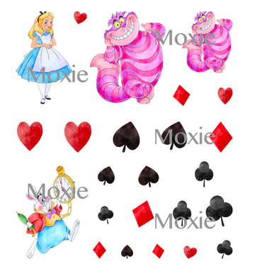 Alice Elements Sheet UV DTF