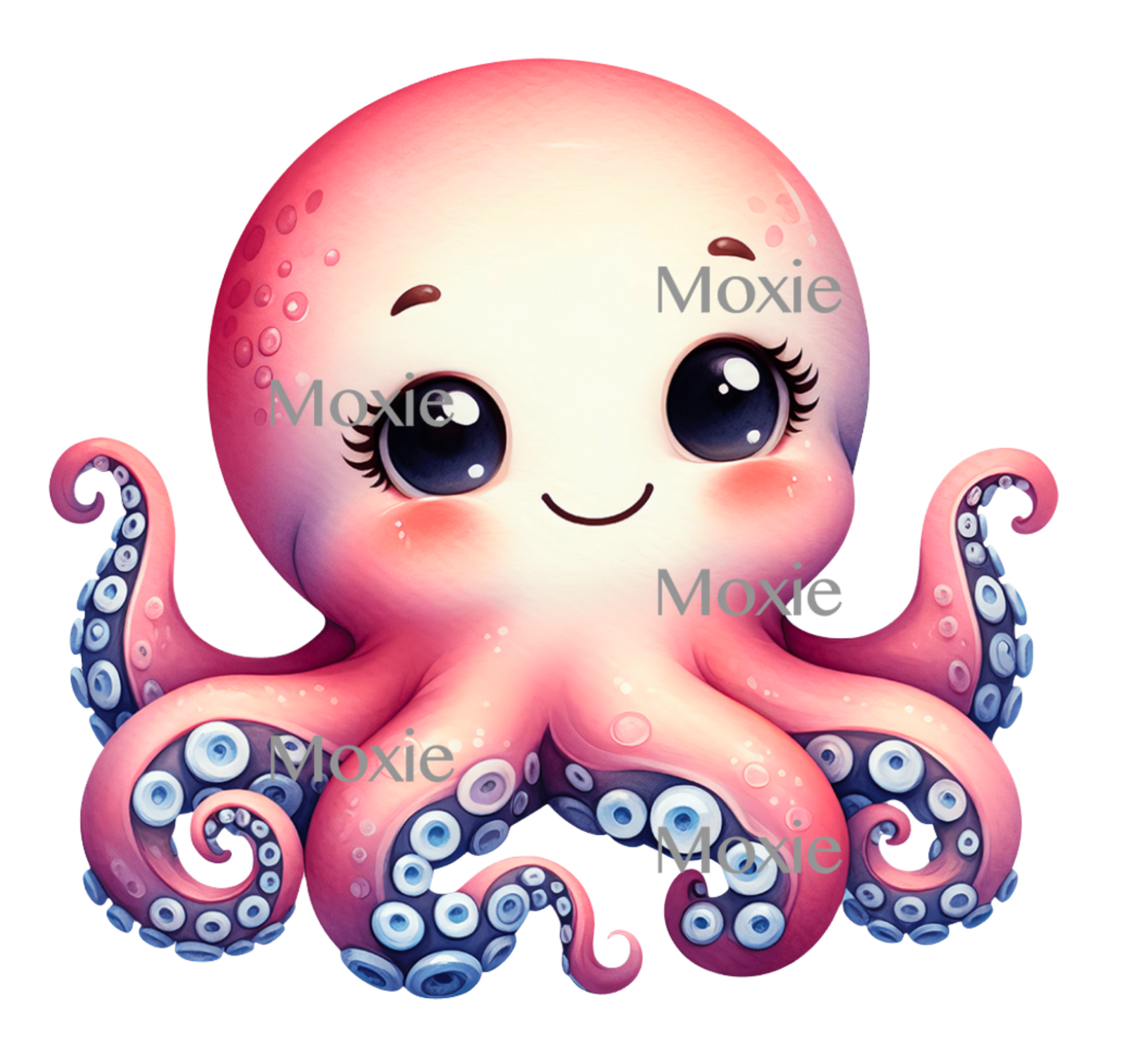 Octopus Decal &amp; Acrylic Blank COMBO