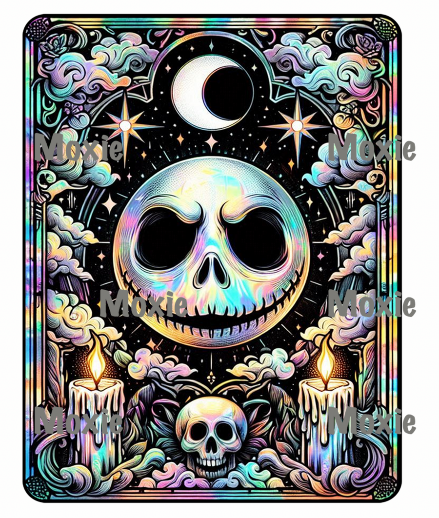 Tarot Jack Skellington UV DTF