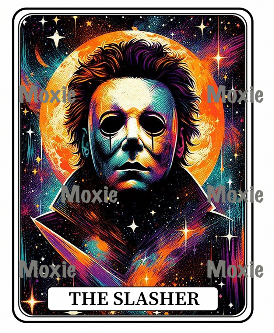 Tarot The Slasher UV DTF – Moxie Vinyls