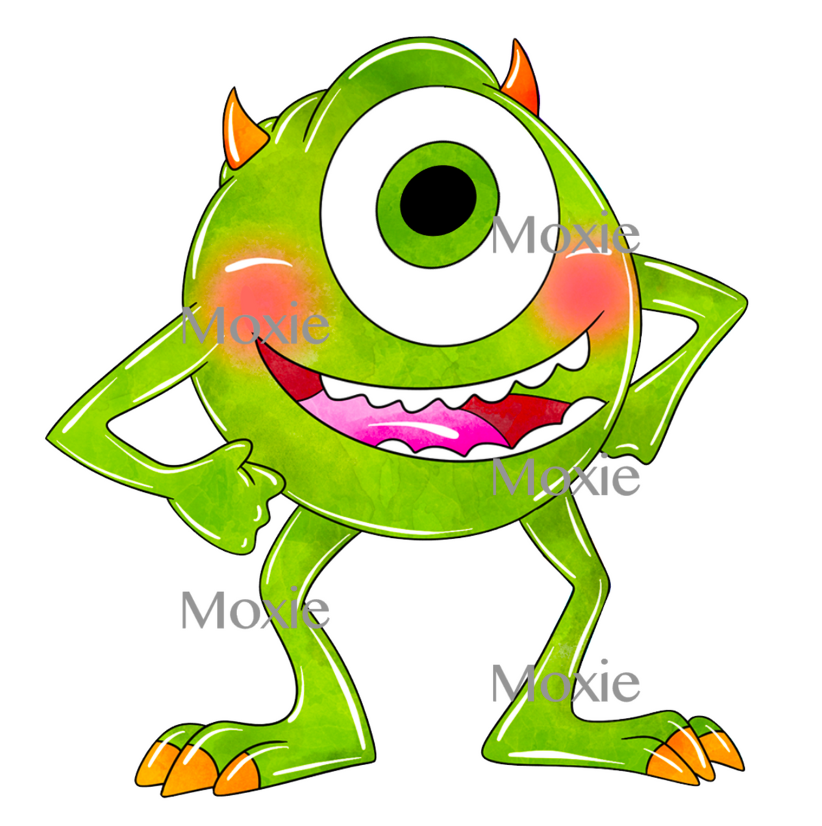 Color Mike Sticker Mike Decal & Acrylic Blank COMBO – Moxie Vinyls
