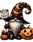 Halloween Gnome Decal & Acrylic Blank COMBO