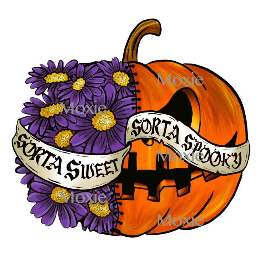 Sorta Sweet Pumpkin Decal & Acrylic Blank COMBO