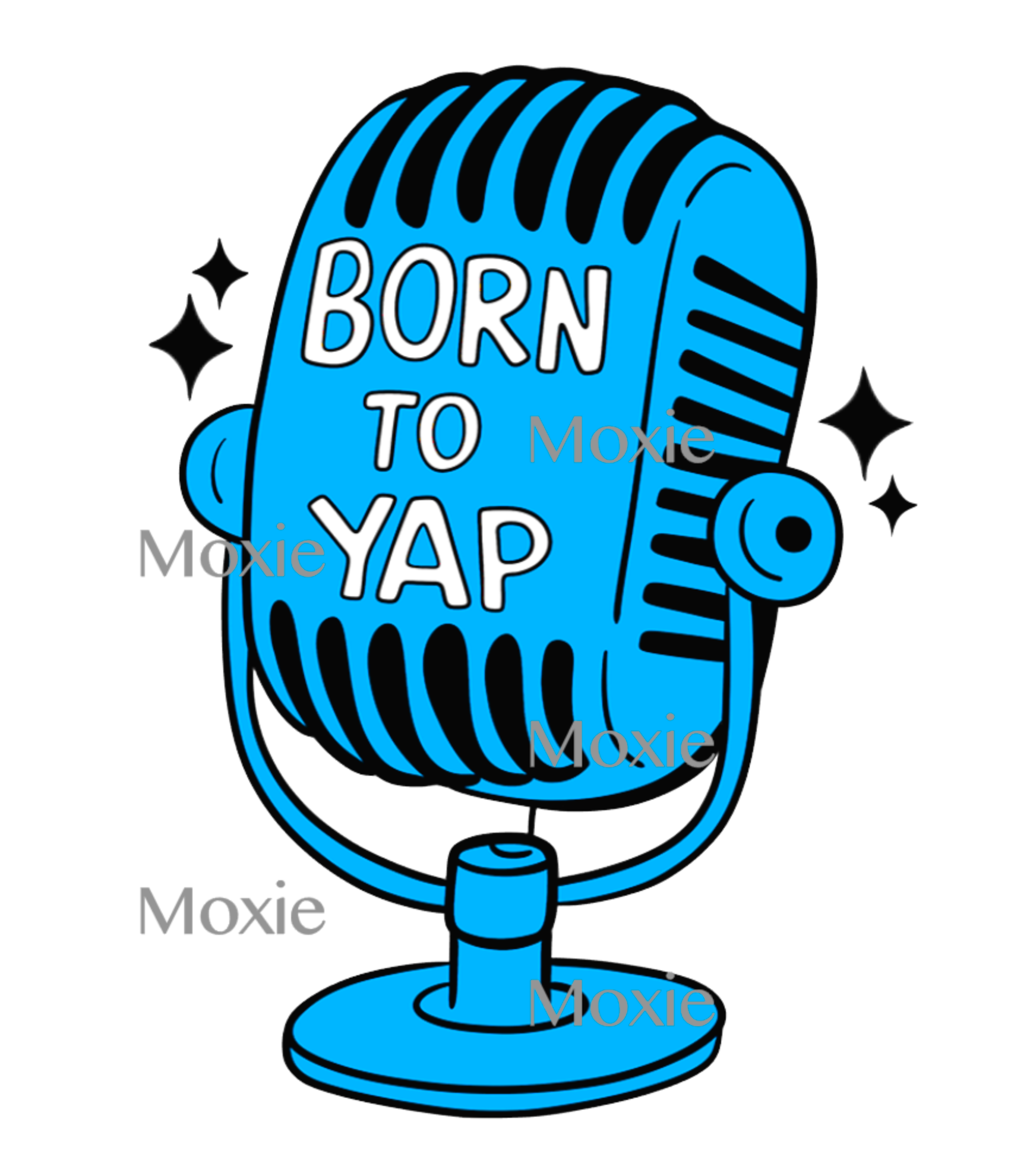 Born To Yap Decal &amp; Acrylic Blank COMBO