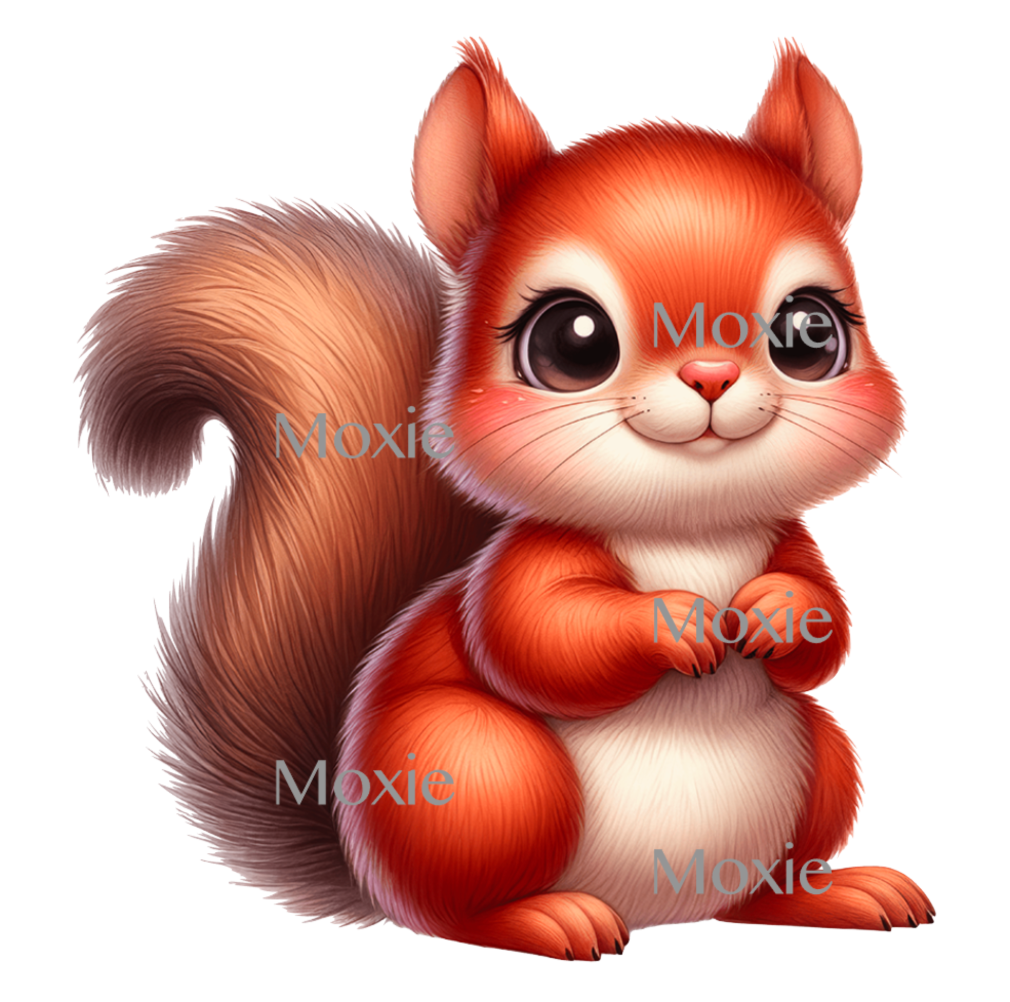 Squirrel Decal &amp; Acrylic Blank COMBO