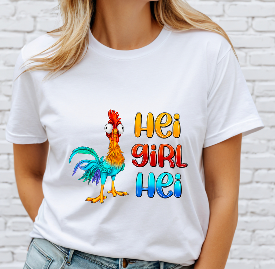 Hei Girl Hei DTF Transfer
