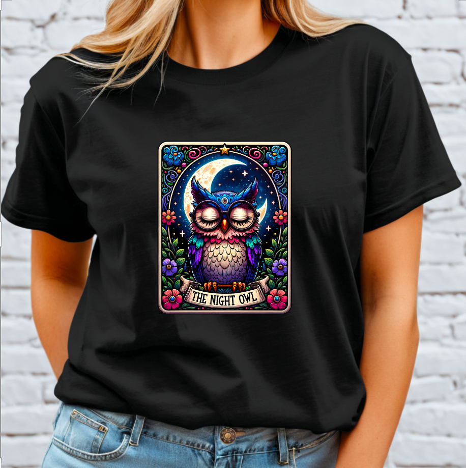 Night OWL DTF Transfer
