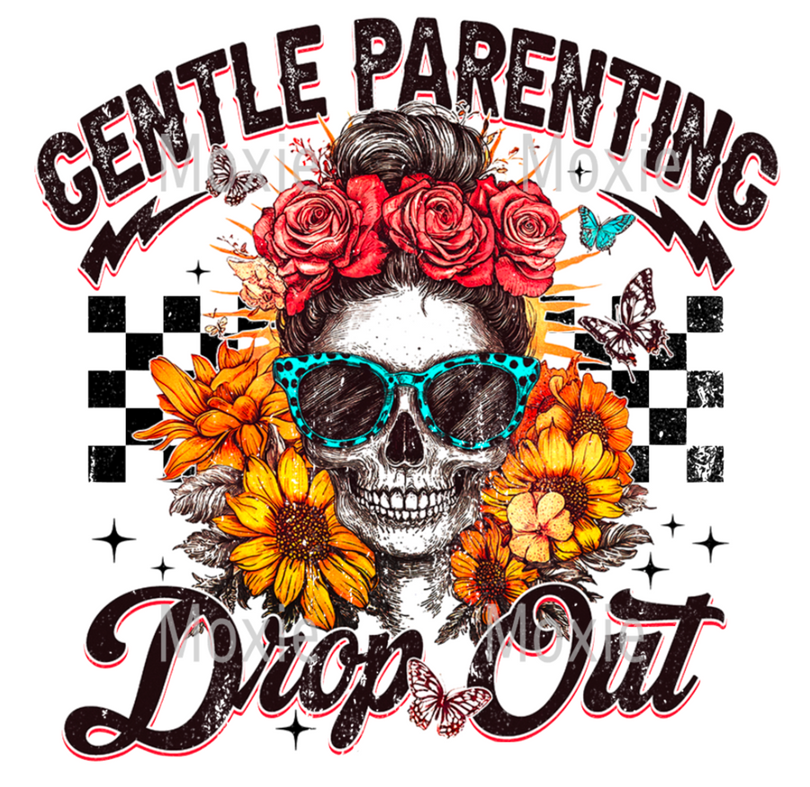 Gentle Parenting Dropout Decal & Acrylic Blank COMBO
