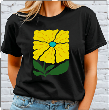 Large Flower DTF Transfer