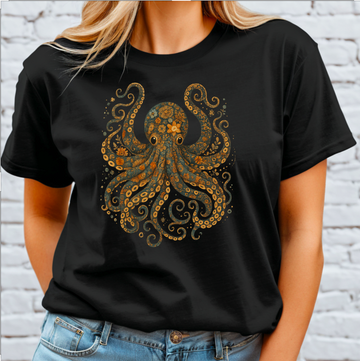 Boho Octopus DTF Transfer