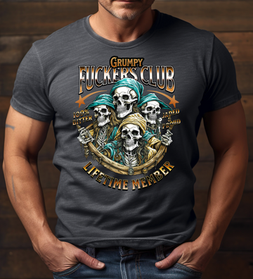 Grumpy Fuckers Club DTF Transfer