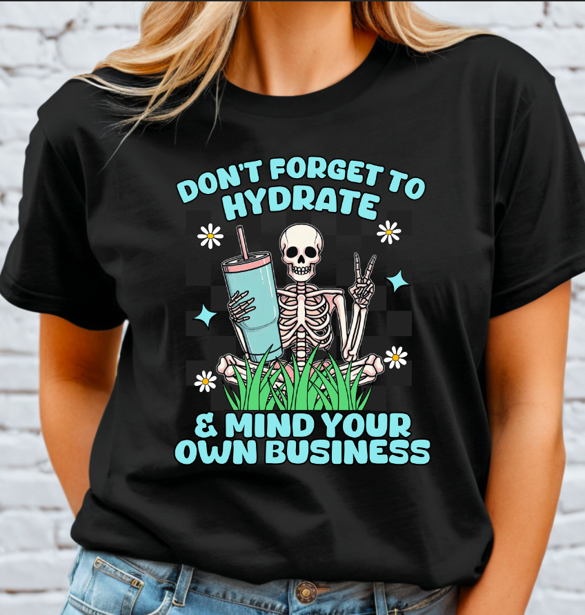 Don&#39;t forget to Hydrate DTF Transfer