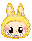 Bubu Head Yellow Decal & Acrylic Blank COMBO