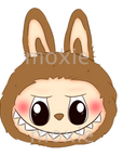 Bubu Head Brown Decal & Acrylic Blank COMBO