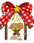 Baby Jesus Decal & Acrylic Blank COMBO