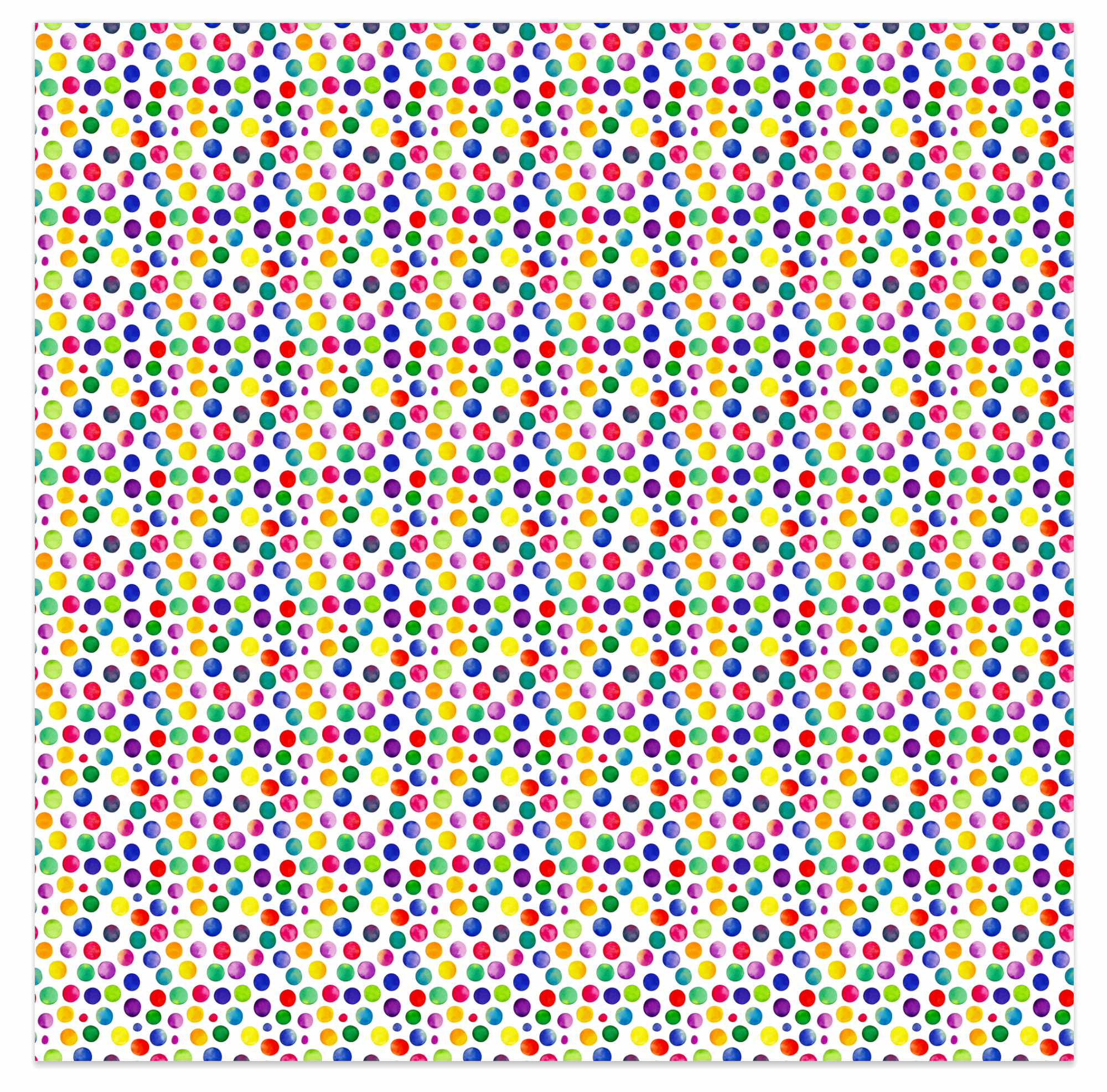 Colorful Confetti Dots Vinyl