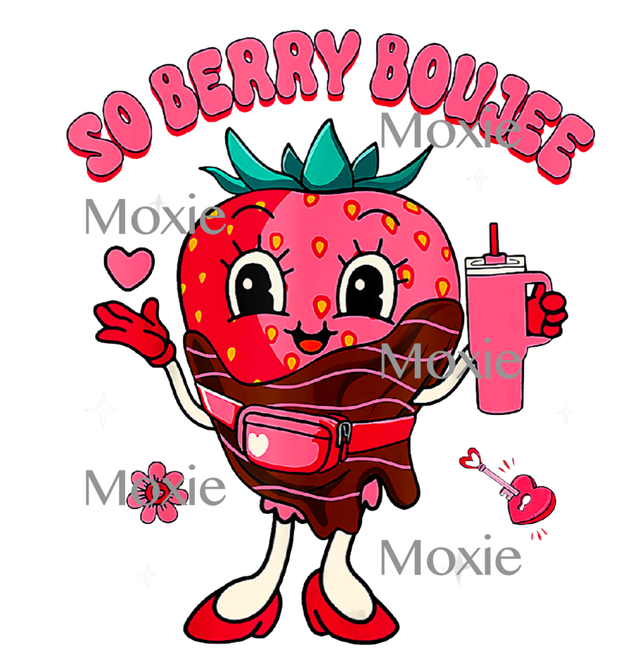 So Berry Boujee UV DTF