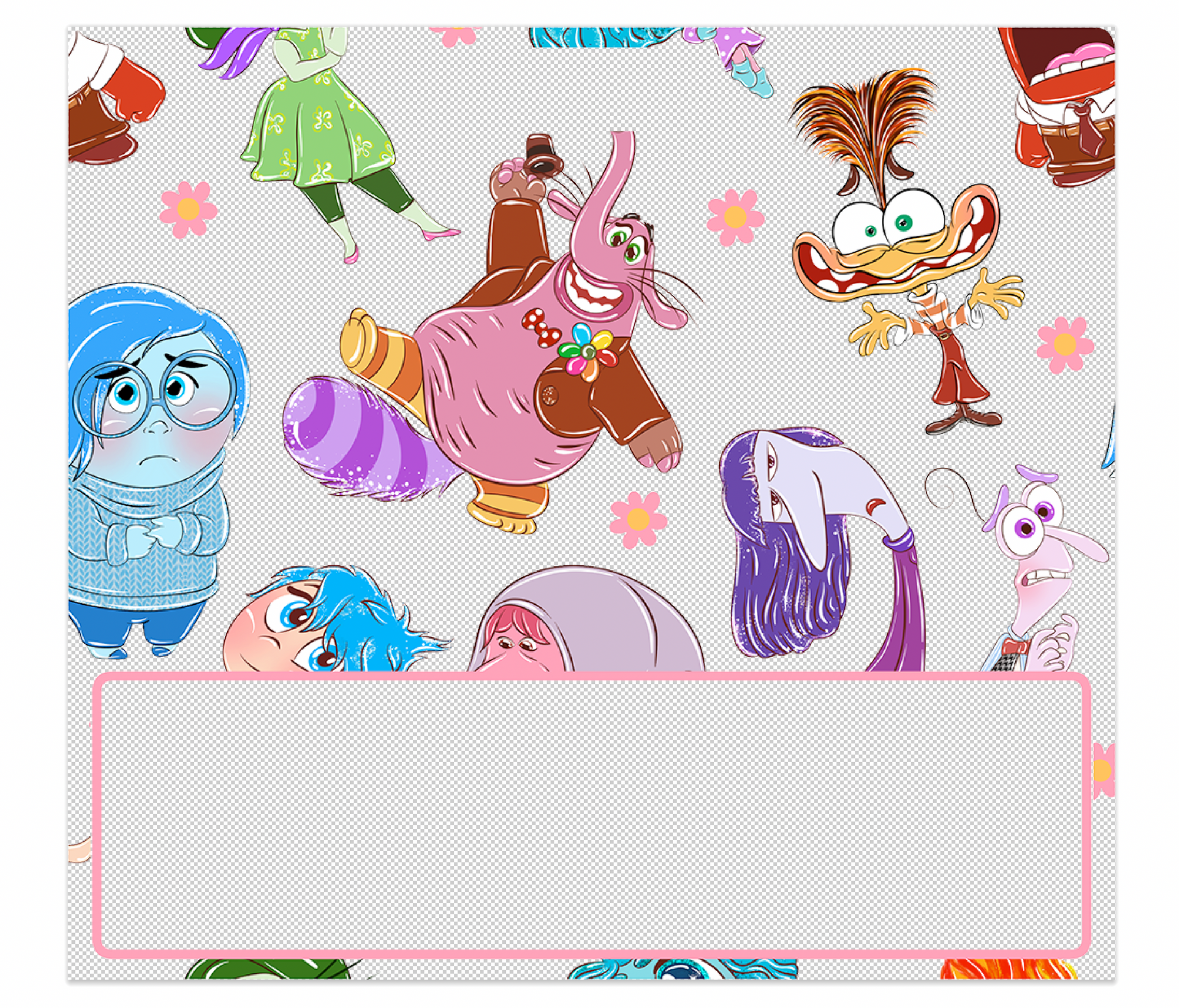 Inside Out Decal for Horizontal Badge Buddy