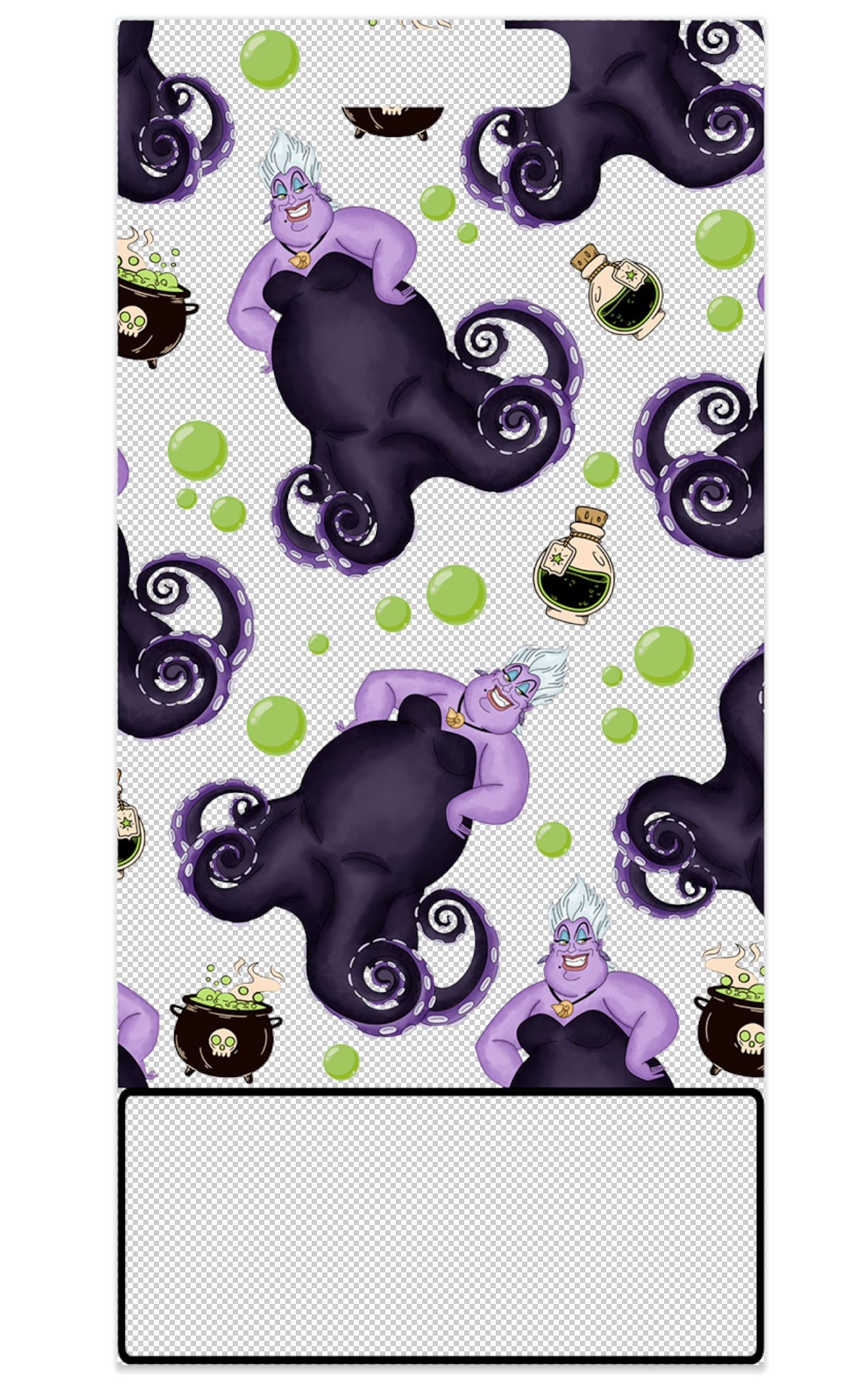 Ursula Decal for Vertical Badge Buddy