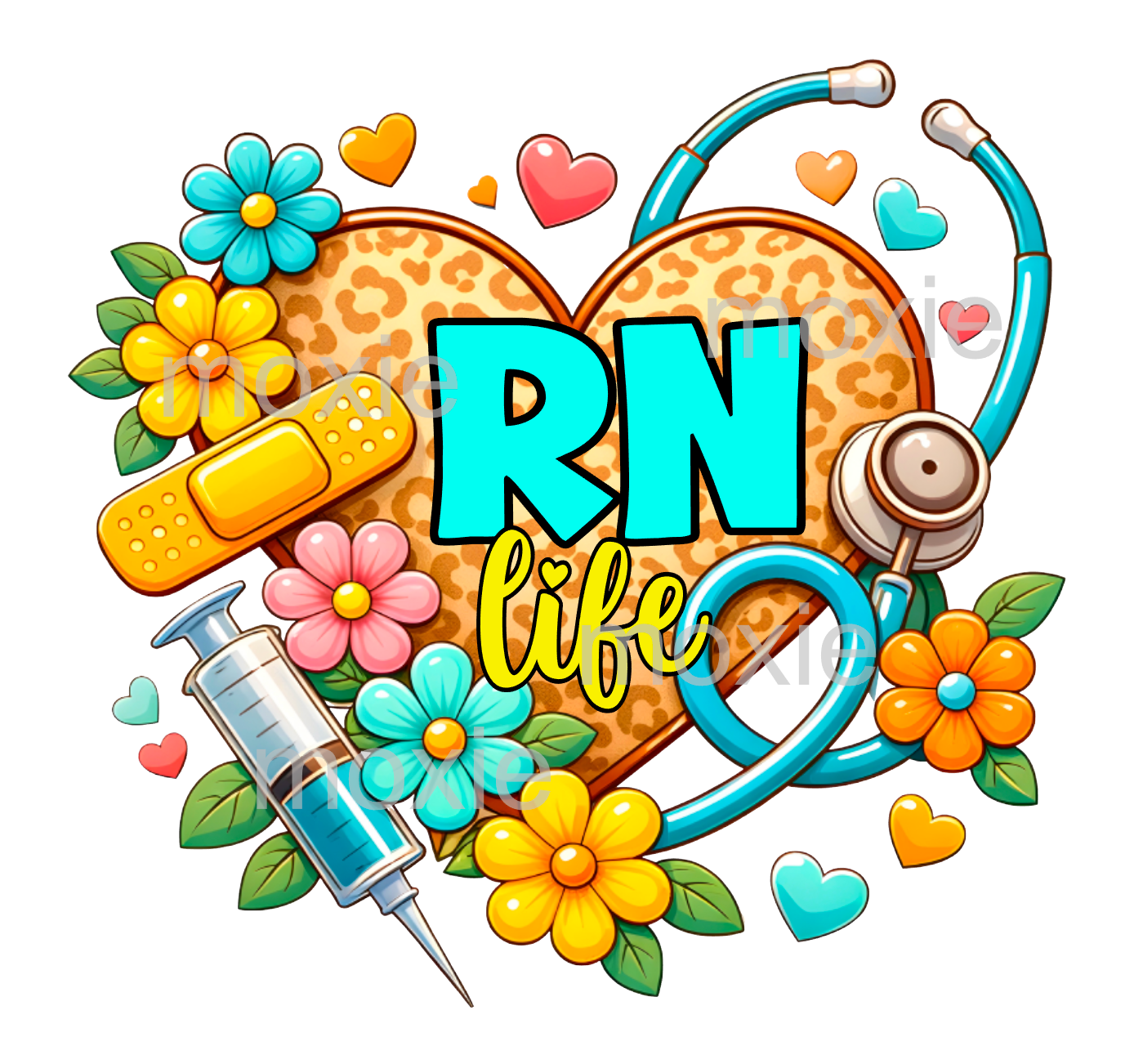 RN Life Decal &amp; Acrylic Blank COMBO