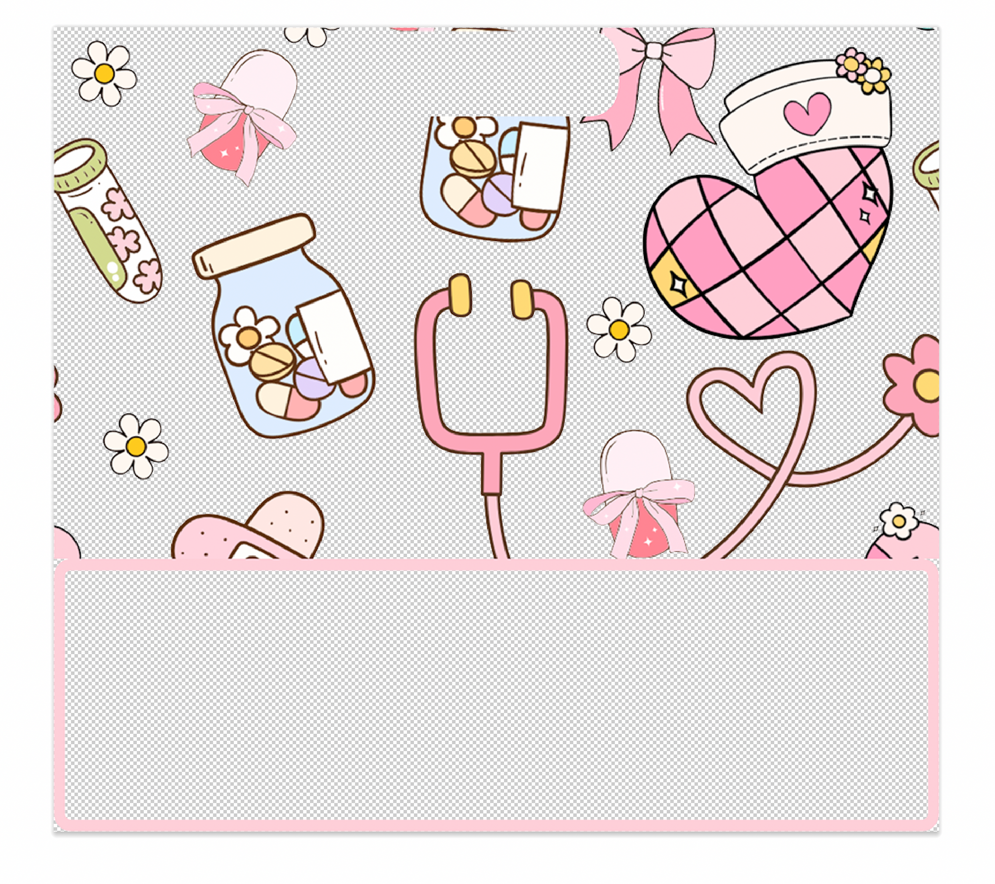 Groovy Nurse Decal for Horizontal Badge Buddy