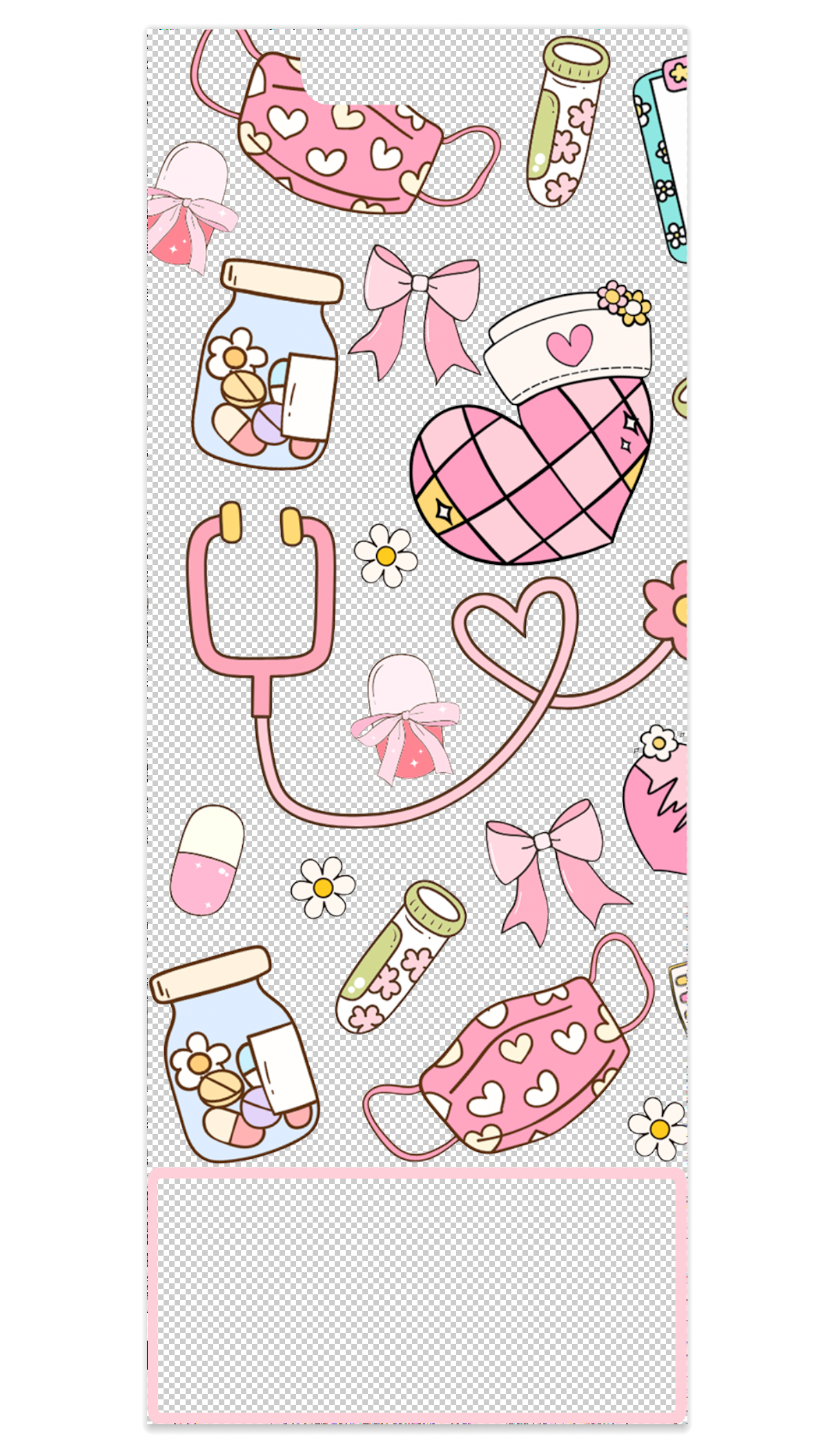Groovy Nurse Decal for EXTENDED Vertical Badge Buddy